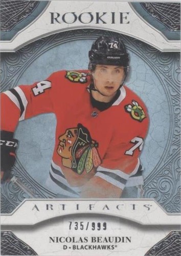 2020-21 Upper Deck Artifacts - Nicolas Beaudin #164