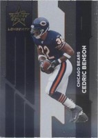 2006 Leaf Rookies & Stars Longevity Cedric Benson #18
