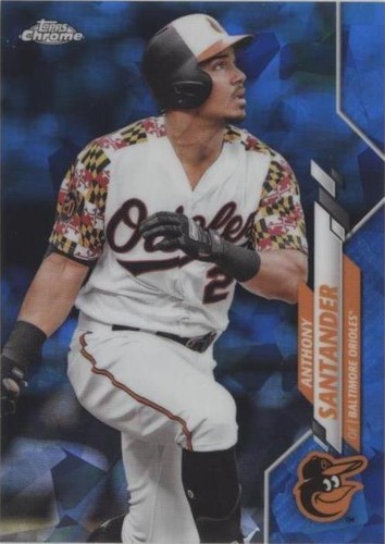 2020 Topps Chrome Sapphire Edition - Anthony Santander #262