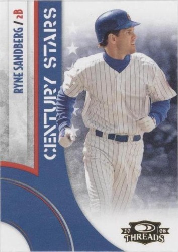 2008 Donruss Threads - Ryne Sandberg #CS-3