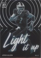 2022 Panini Donruss Optic Josh Allen #LU-3