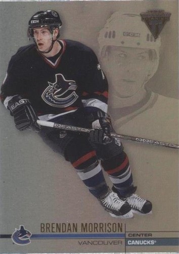 2001-02 Pacific Private Stock Titanium - Brendan Morrison #136