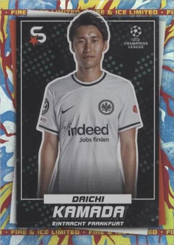 2022-23 Topps UEFA Club Competitions Superstars Daichi Kamada #125