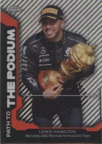 2021 Topps Chrome Formula 1 - Lewis Hamilton #PTP-LH