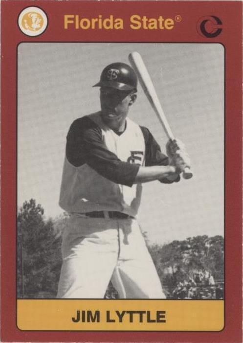 1991 Collegiate Collection Florida State Seminoles - Jim Lyttle #185