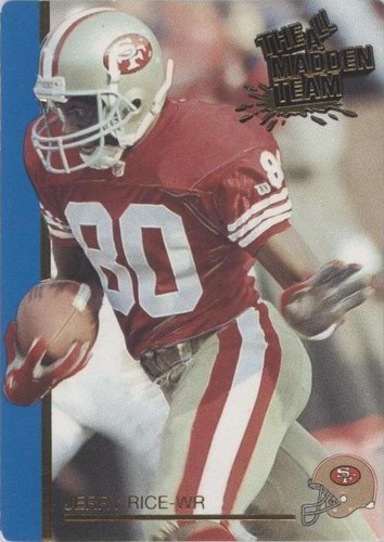 1991 Action Packed The All-Madden Team Jerry Rice #43
