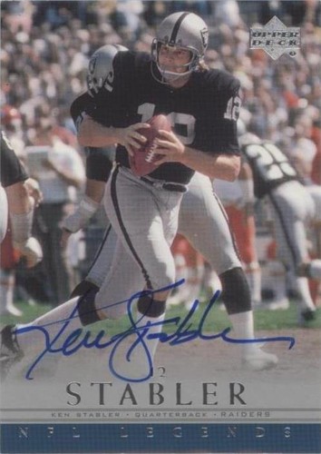 2000 Upper Deck Legends Ken Stabler #KS