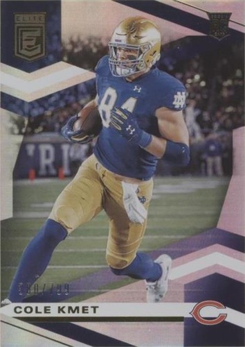2020 Panini Donruss Elite Cole Kmet #121