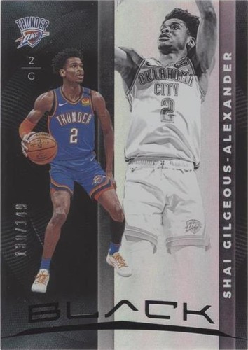 2019-20 Panini Black - Shai Gilgeous-Alexander #44