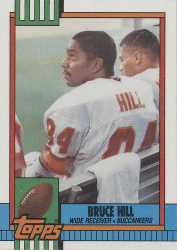 1990 Topps Bruce Hill #408
