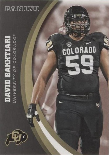 2016 Panini Colorado Buffaloes David Bakhtiari #12