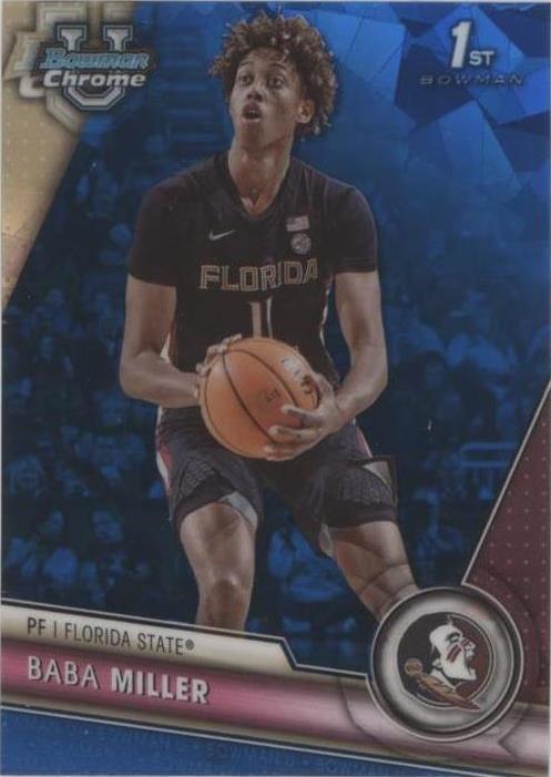 2023-24 Bowman University Chrome Sapphire Edition - Baba Miller #100