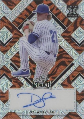 2022 Leaf Metal - Dylan Lesko #BA-DL1