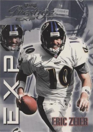1999 Playoff Prestige EXP Eric Zeier #EX70