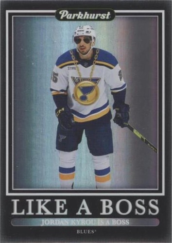 2023-24 Upper Deck Parkhurst - Jordan Kyrou #LB-19