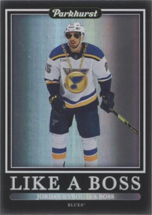 2023-24 Upper Deck Parkhurst - Jordan Kyrou #LB-19