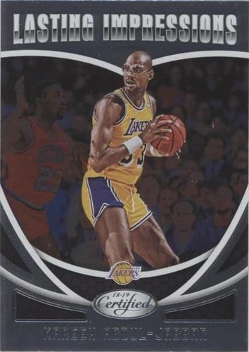 2018-19 Panini Certified - Kareem Abdul-Jabbar #LI-17