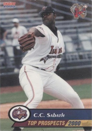 2000 Choice Carolina League Top Prospects - C.C. Sabathia #31