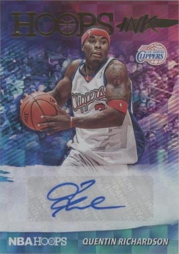 2019-20 Panini NBA Hoops - Quentin Richardson #HI-QRS
