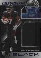 2023 Panini Black Bijan Robinson #FUT-25