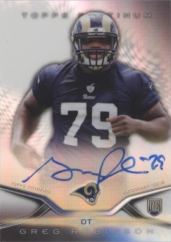 2014 Topps Platinum Greg Robinson #66