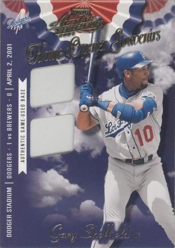 2001 Playoff Absolute Memorabilia - Gary Sheffield #OD-11