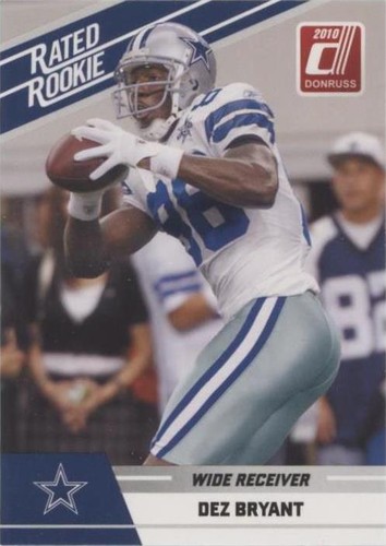 2010 Donruss Rated Rookie Dez Bryant #32
