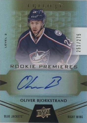 2016-17 Upper Deck Trilogy - Oliver Bjorkstrand #105
