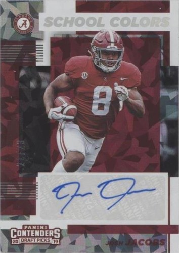 2019 Panini Contenders Draft Picks Josh Jacobs #17