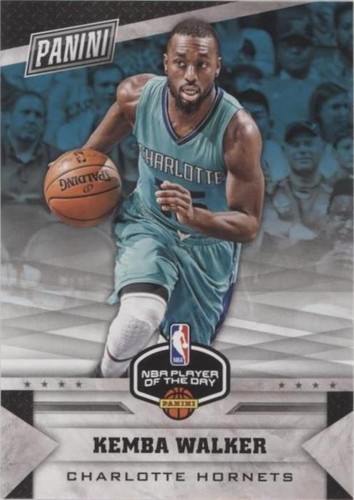2017 Panini Player of the Day - Kemba Walker #13
