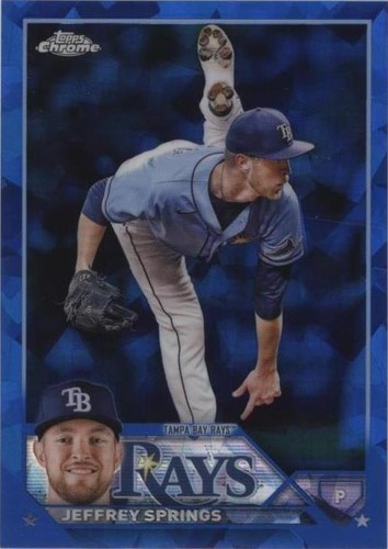 2023 Topps Chrome Sapphire Edition - Jeffrey Springs #12