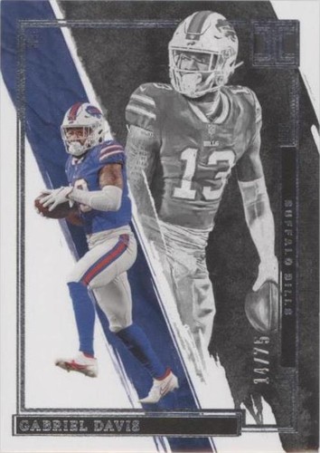 2022 Panini Impeccable Gabriel Davis #14