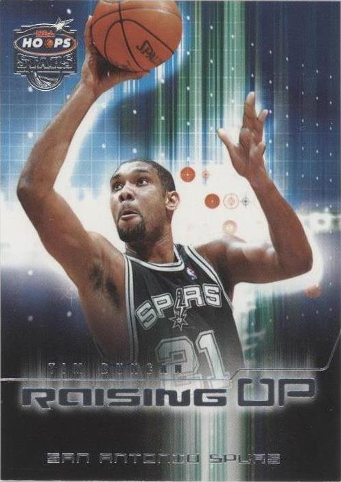 2002-03 NBA Hoops Stars - Tim Duncan #9 RU
