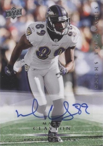 2008 Upper Deck Mark Clayton #SS43