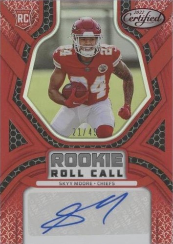 2022 Panini Certified Skyy Moore #RCS-SM