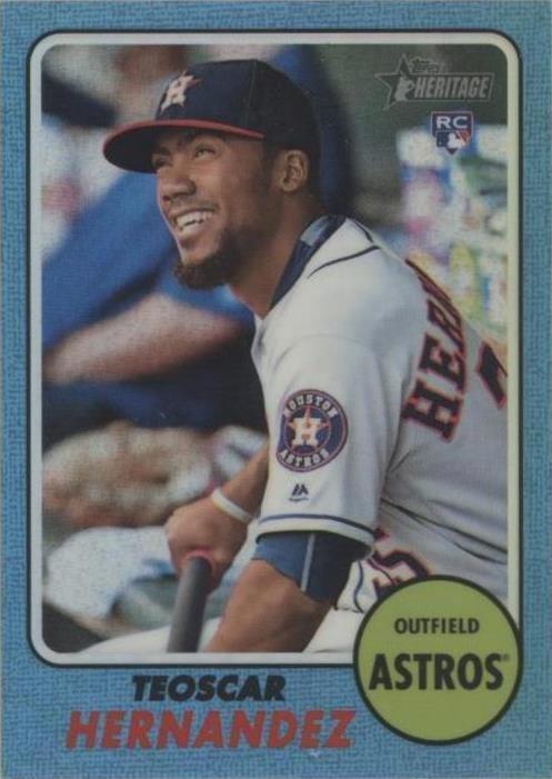 2017 Topps Heritage High Number - Teoscar Hernandez #THC-654