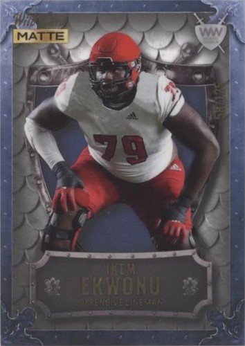 2022 Wild Card MATTE Ikem Ekwonu #WW-20
