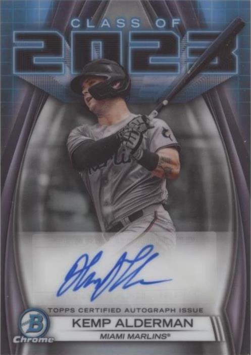 2023 Bowman Draft - Kemp Alderman #23A-KA