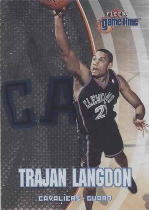 2000-01 Fleer Game Time - Trajan Langdon #29