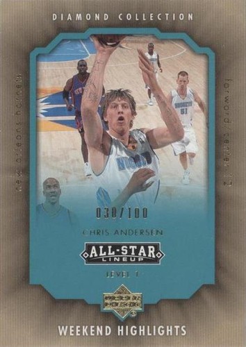 2004-05 Upper Deck All-Star Lineup - Chris Andersen #WH-AN