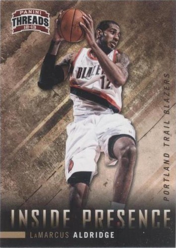 2012-13 Panini Threads - LaMarcus Aldridge #19