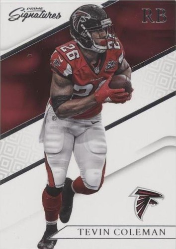 2016 Panini Prime Signatures Tevin Coleman #27