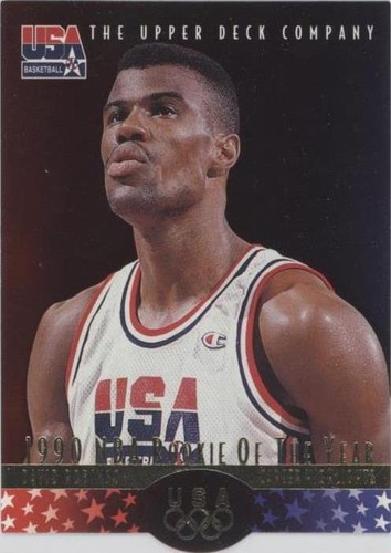 1996 Upper Deck USA Basketball Deluxe Gold Edition - David Robinson #29