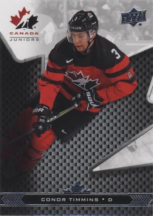 2018 Upper Deck Team Canada Juniors - Conor Timmins #3