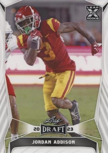 2023 Leaf Draft Jordan Addison #56