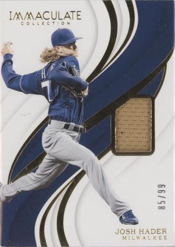 2019 Panini Immaculate Collection - Josh Hader #102