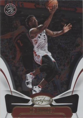 2018-19 Panini Certified - OG Anunoby #109