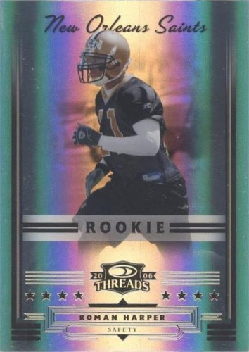 2006 Donruss Threads Roman Harper #217
