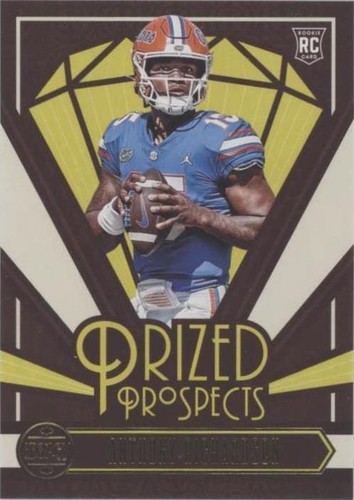 2023 Anthony Richardson Rookie RC 1/1 Wild Card QB1 On The Clock