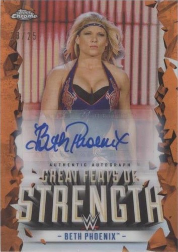 2021 Topps Chrome WWE - Beth Phoenix #GFA-1